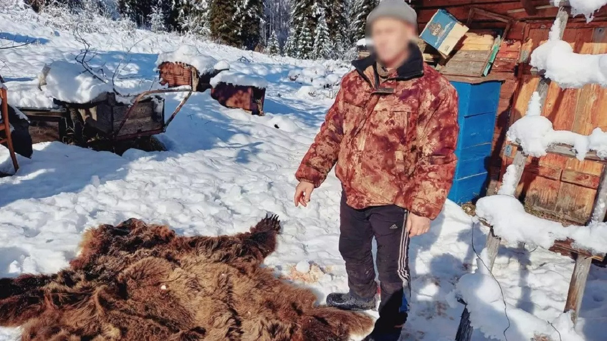 Житель ВКО убил и съел медведя 