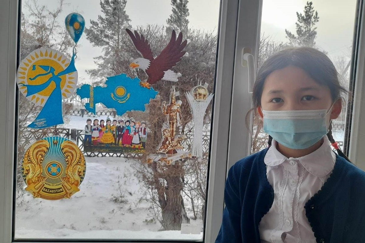 Окна Независимости: в Павлодарской области прошел необычный конкурс среди детей