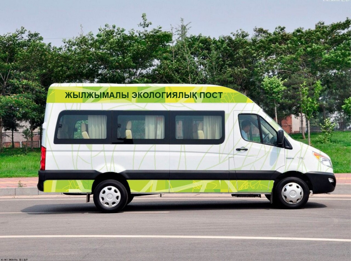 В Алматы мобильные экопосты проверяют автотранспорт на экологичность 