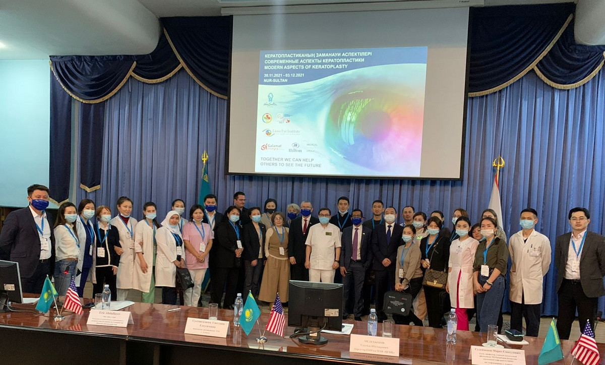 В Алматы стартовали международные мастер-классы "Современные аспекты кератопластики"
