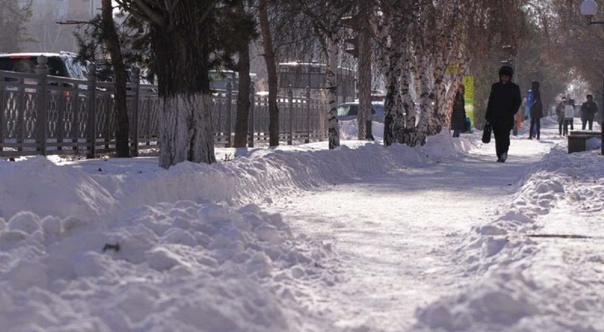 Погода без осадков будет в Казахстане 25 декабря