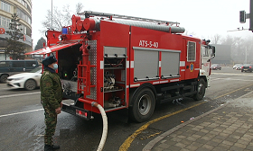 Алматыдағы тәртіпсіздік кезінде өрт сөндіру қызметінің 8 жұмысшысы зардап шекті