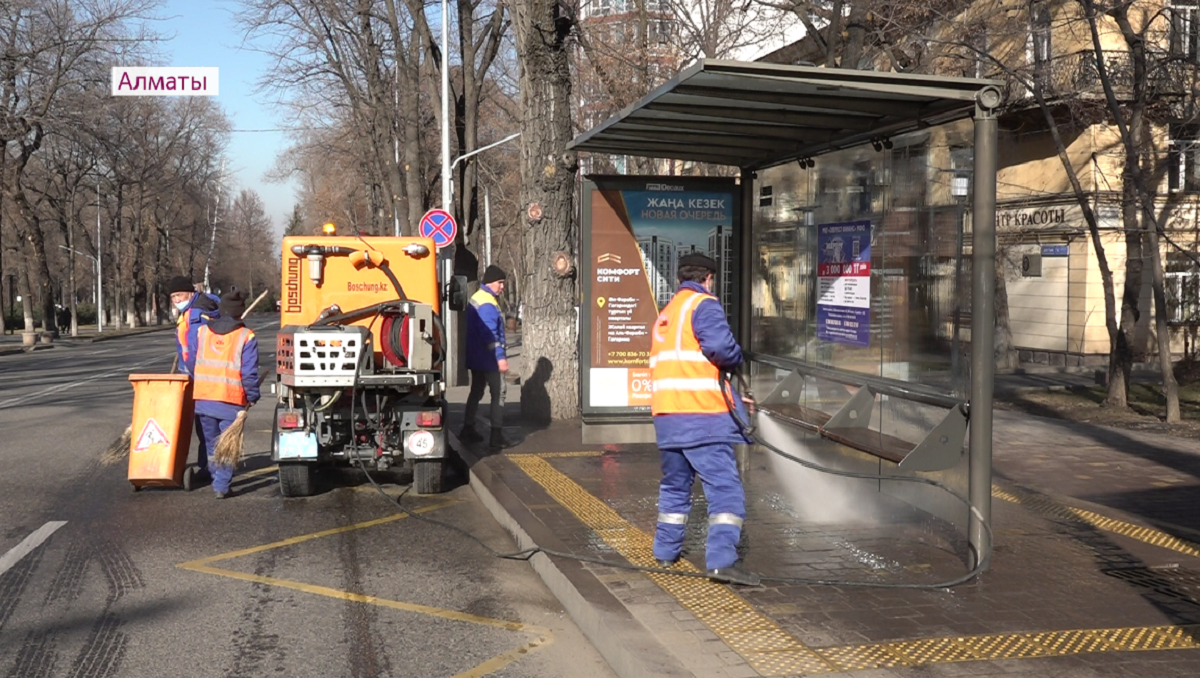 Алматы обретает прежний вид: улицы города полностью очищены 
