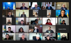 Б. Сагинтаев провел заседание политсовета алматинского городского филиала партии Nur Otan