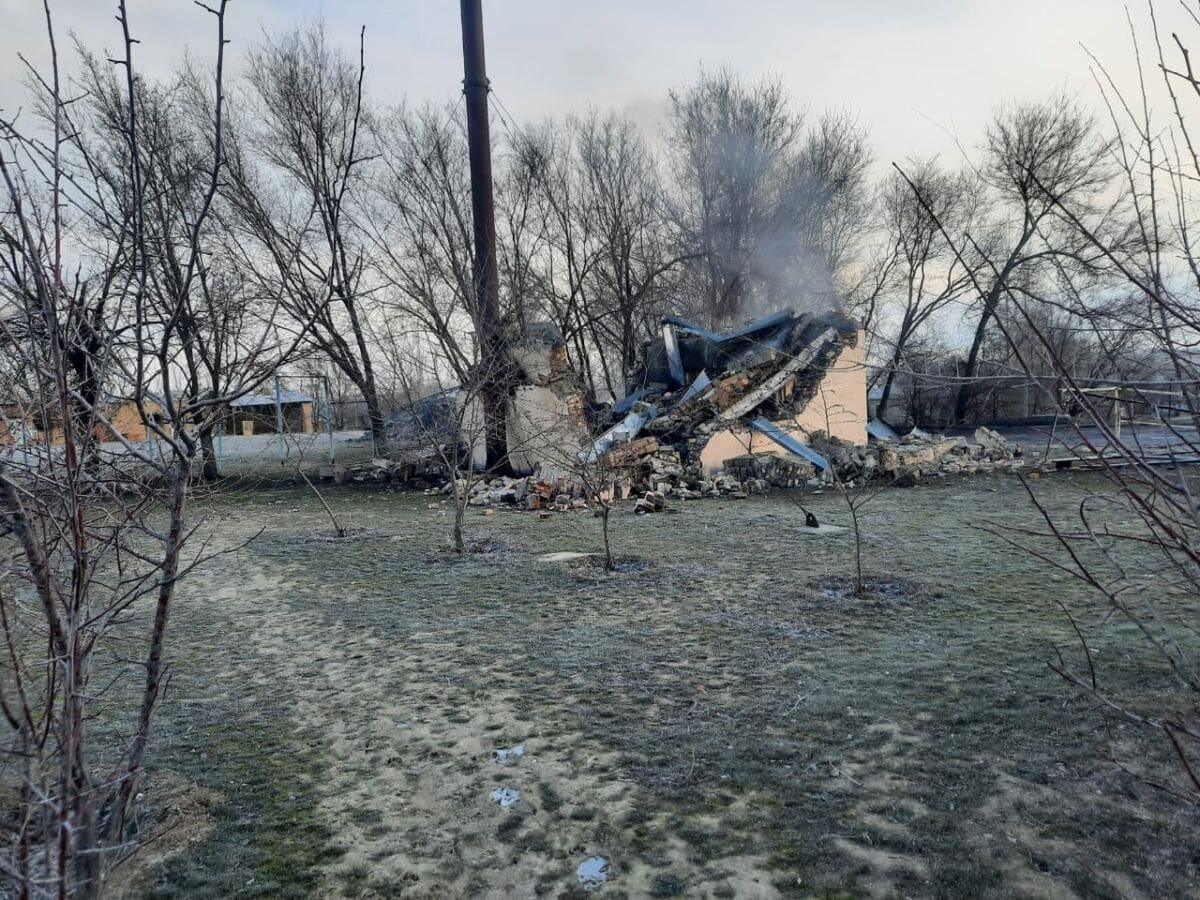 Школьная котельная взорвалась в Туркестанской области: есть погибший