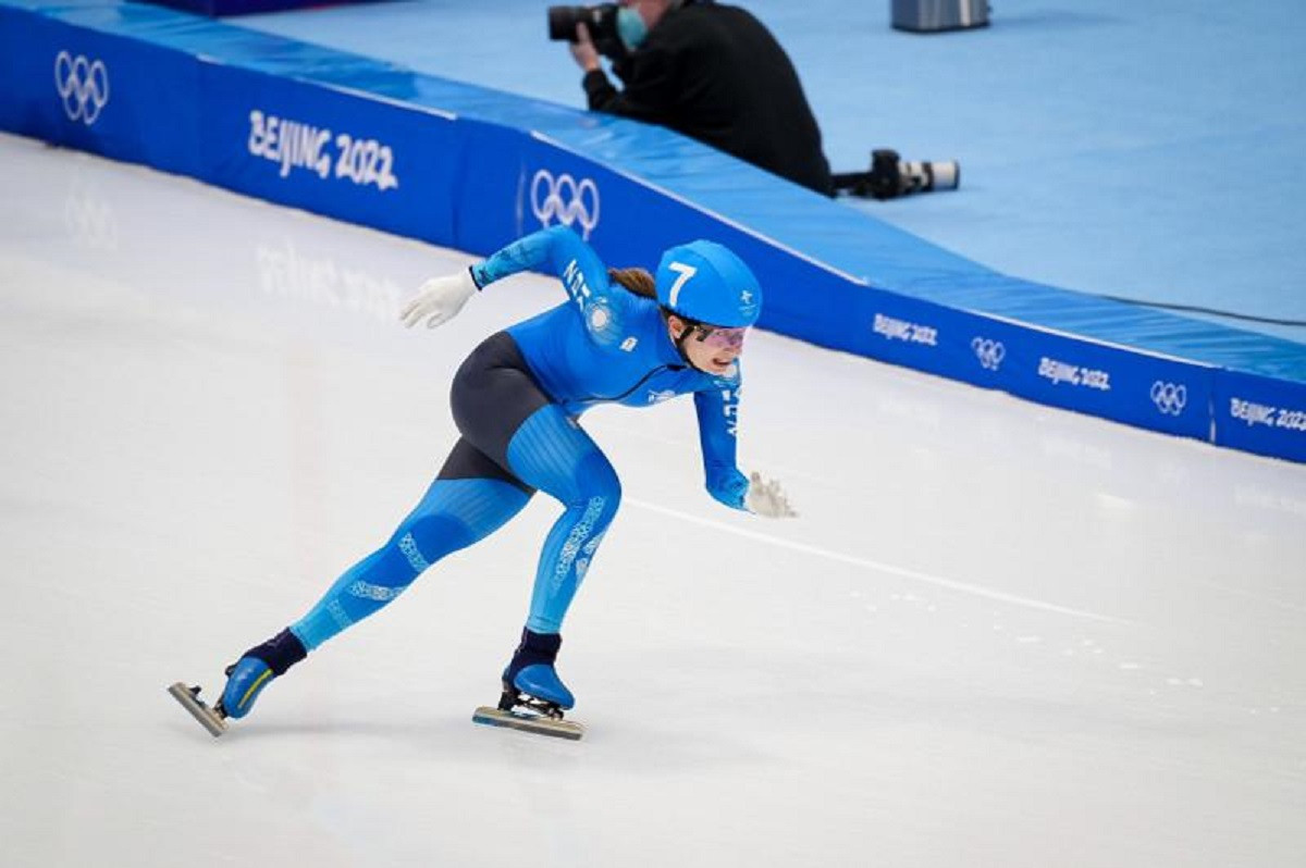 Казахстанка смогла выйти в финал конькобежному масс-старту на Олимпийских играх в Пекине