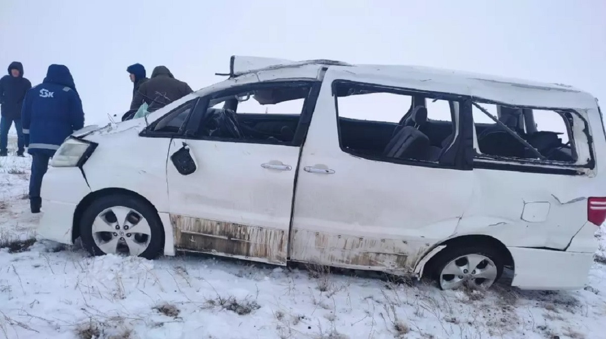 Смертельная авария произошла на трассе Уральск-Атырау