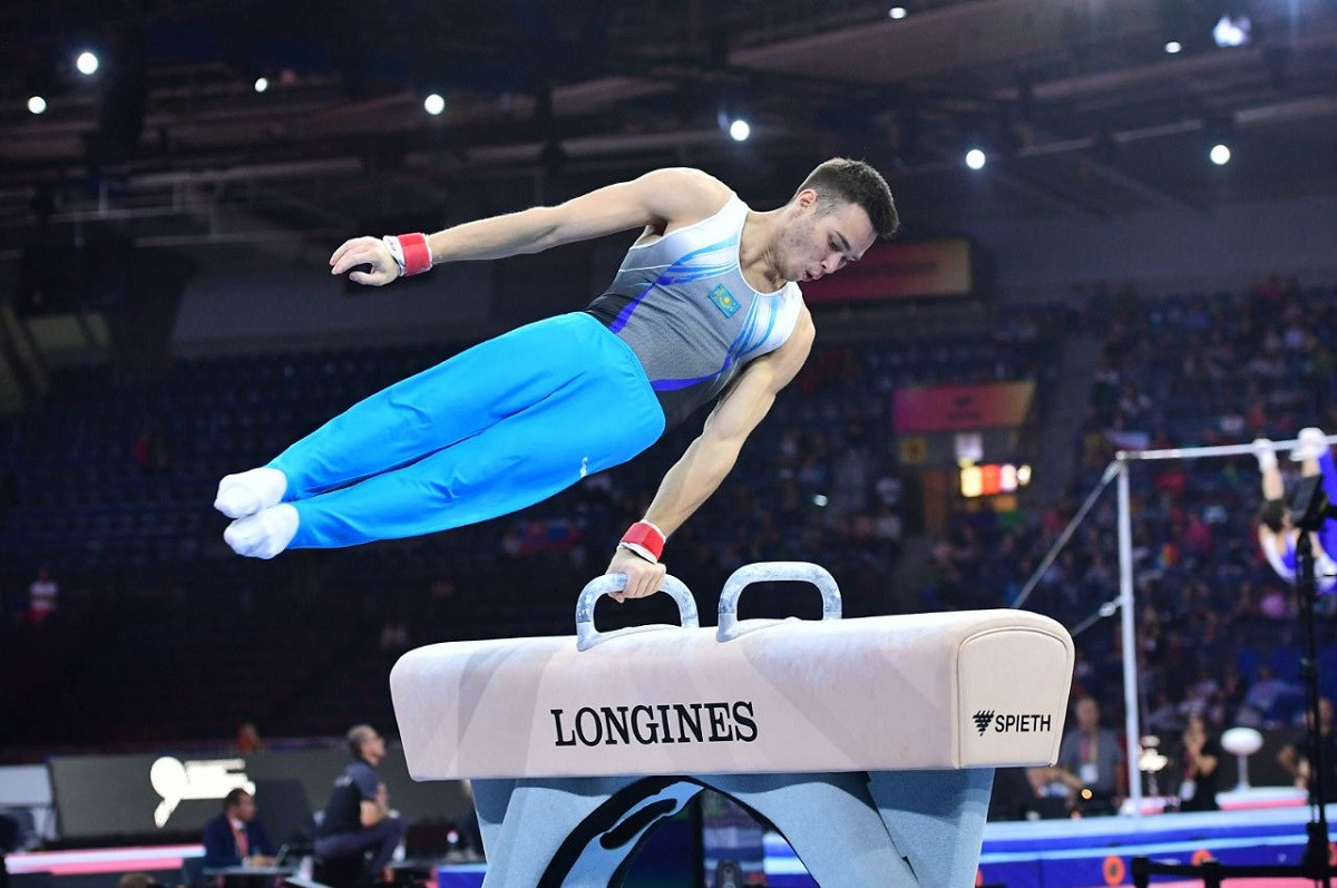Этап Кубка мира по спортивной гимнастике: Нариман Курбанов выиграл "золото"