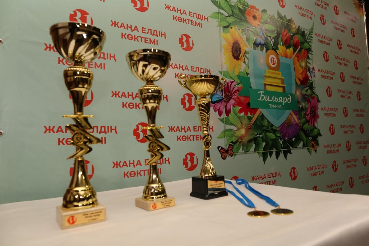 В Алматы проходит турнир по бильярду среди работников СМИ