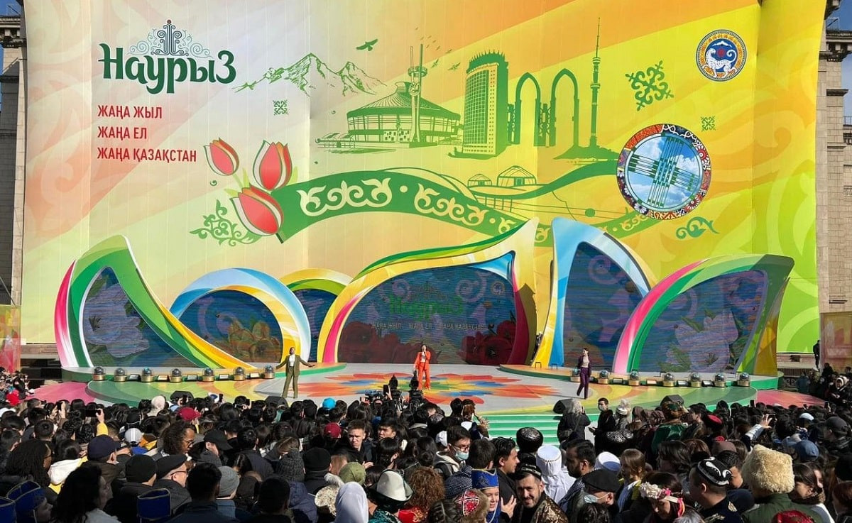 В Алматы начались празднования Наурыза