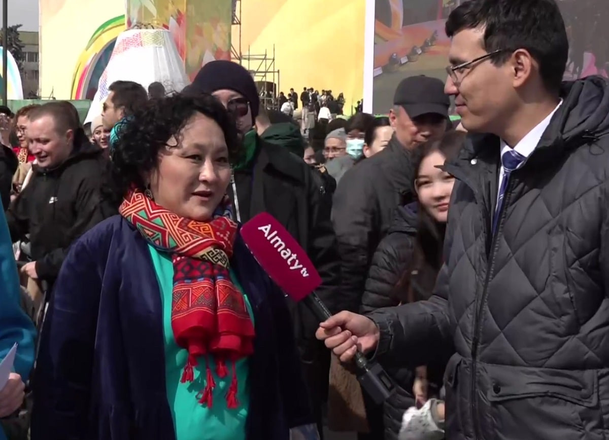 Сана Жандай поздравила казахстанцев с праздником Наурыз