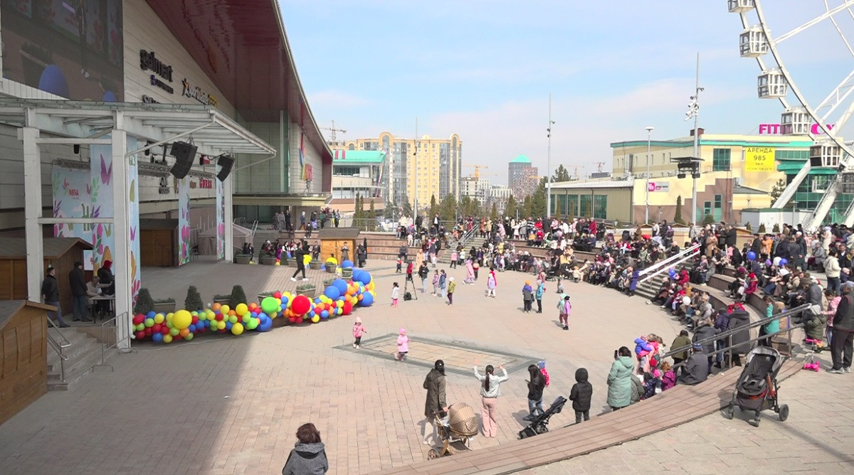Как празднуют Наурыз в Бостандыкском районе Алматы
