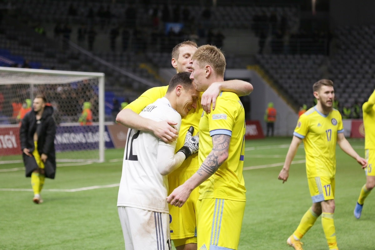 Волевая победа: казахстанские футболисты обыграли Молдову и остались в дивизионе С