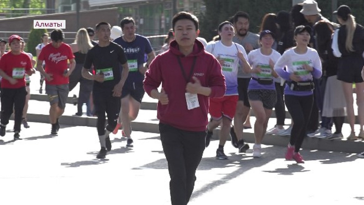 Алматыда өткен жартылай марафонға 5 500 адам қатысты