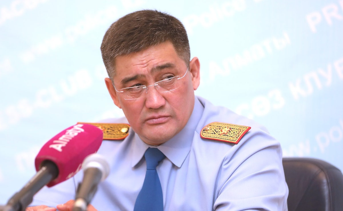 Министр внутренних дел уволил из полиции Серика Кудебаева