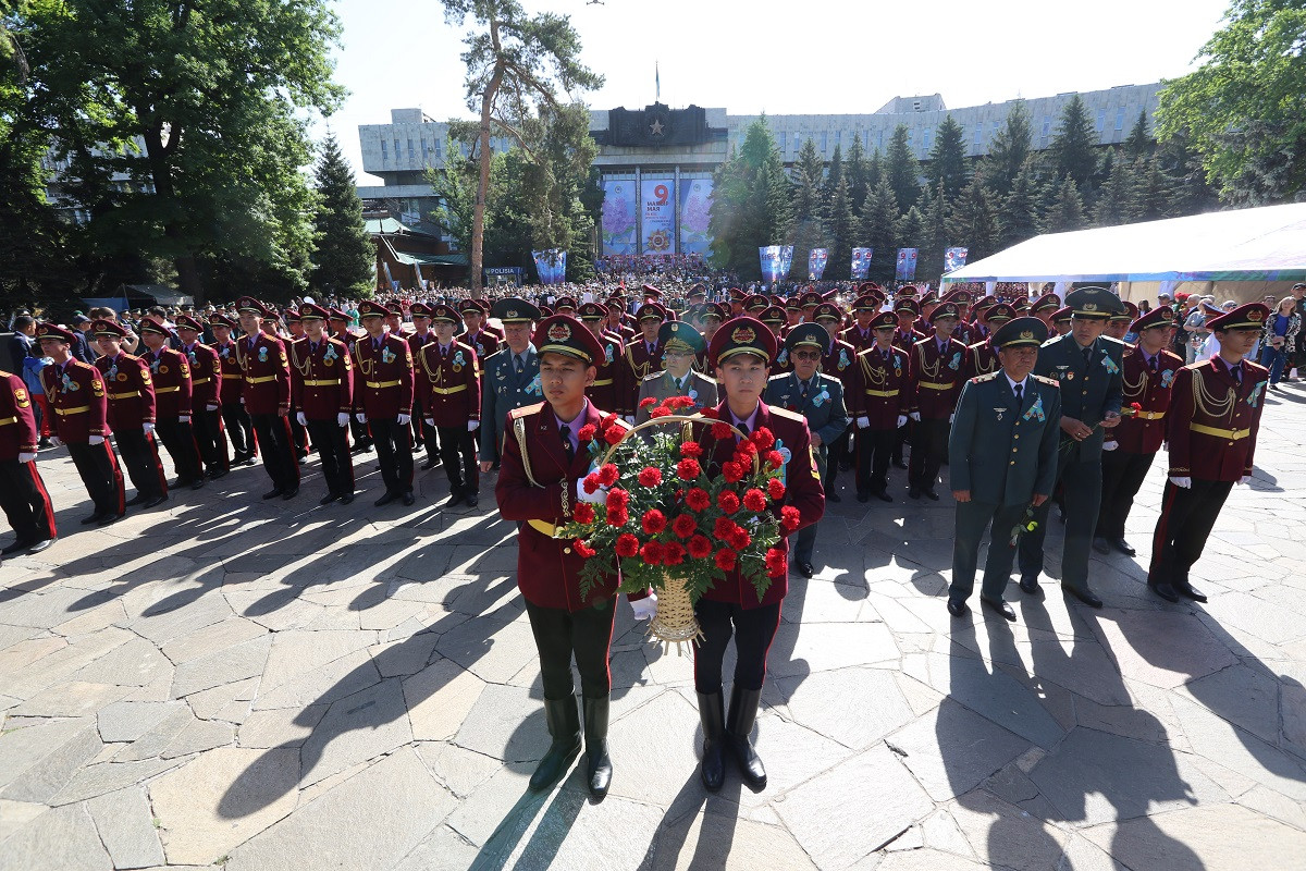 Как отметили День Победы в Алматы 