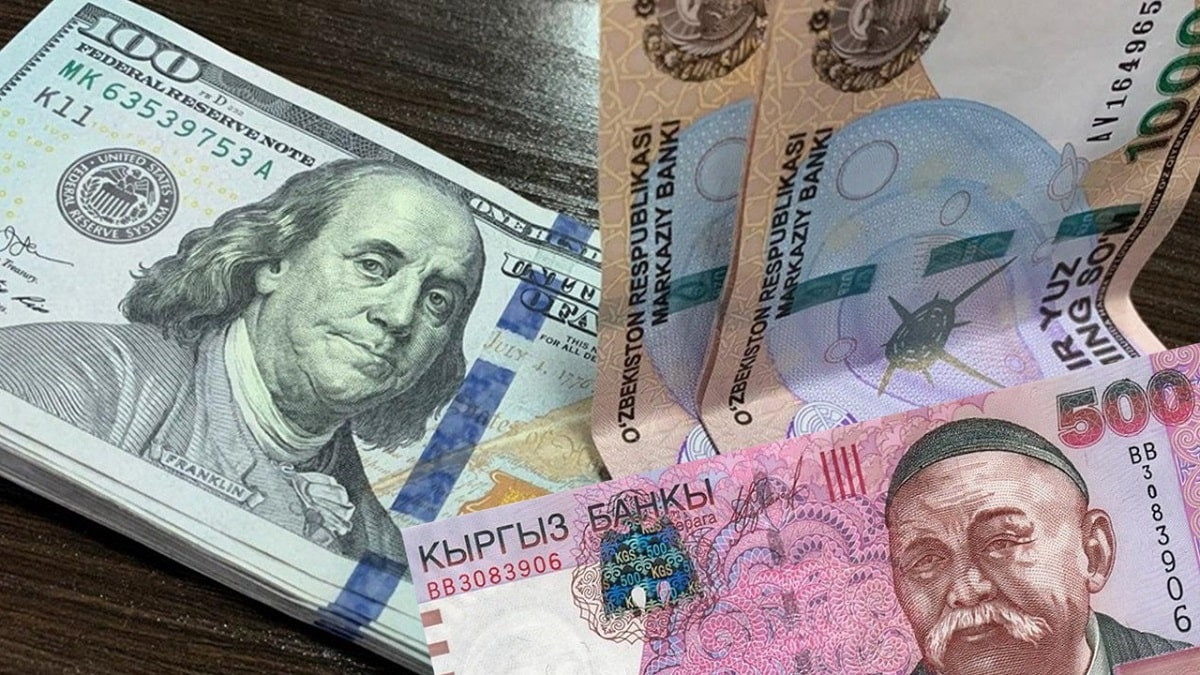 За сколько продают доллары в обменниках Бишкека и Ташкента 11 мая 