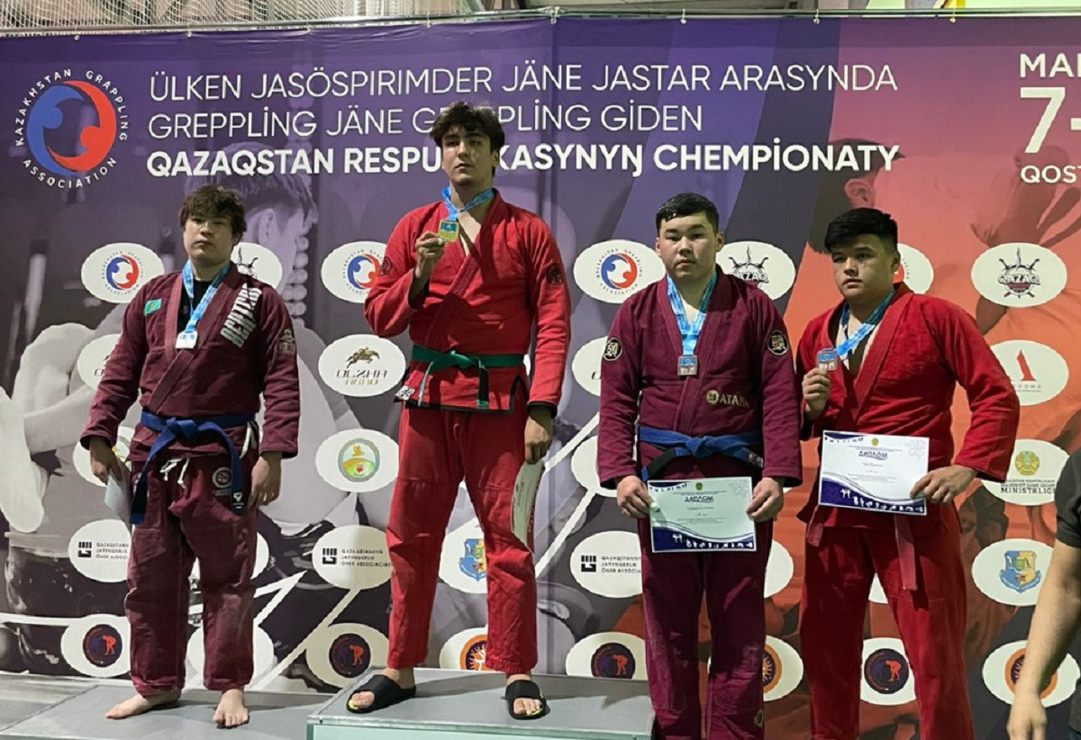 Димаш Куангалиев стал чемпионом Казахстана по грэпплингу