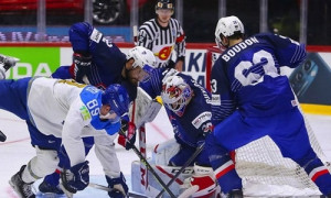Не повезло: сборная Казахстана снова проиграла на ЧМ по хоккею
