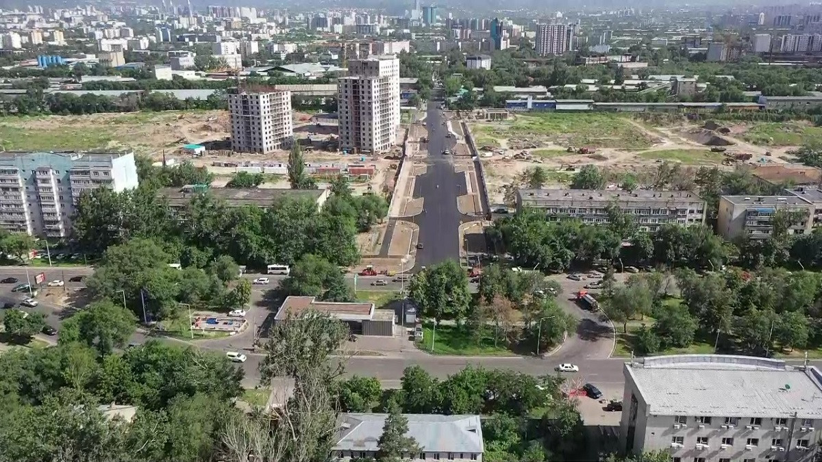 Проезд по улице Ауэзова до проспекта Райымбек батыра откроют в Алматы 28 мая