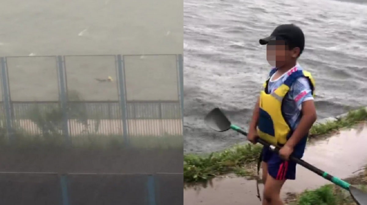 "Мне не нужна квартира": молодой житель столицы вытащил ребенка из реки во время шторма 