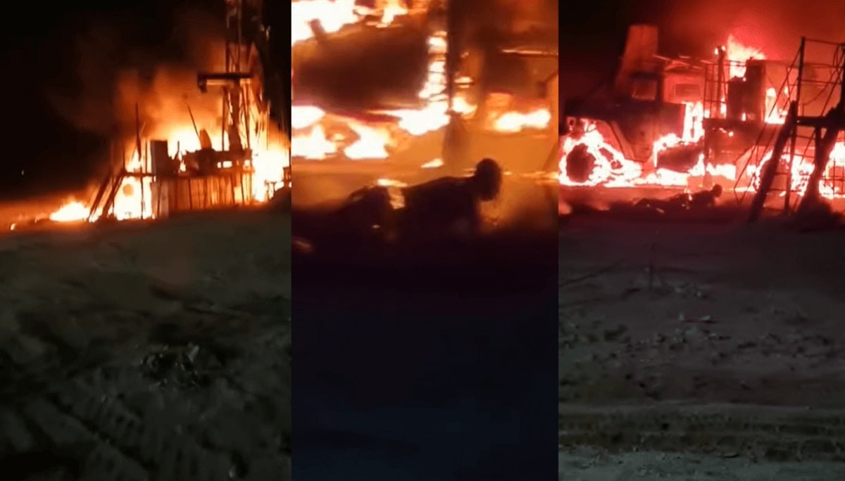 Машинист грузоподъемника сгорел заживо на предприятии в Мангистауской области