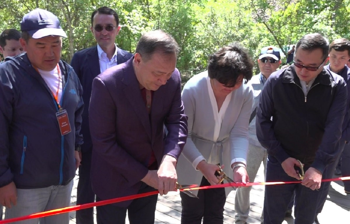 Новый визит-центр открылся в Иле-Алатауском национальном парке