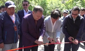 Новый визит-центр открылся в Иле-Алатауском национальном парке
