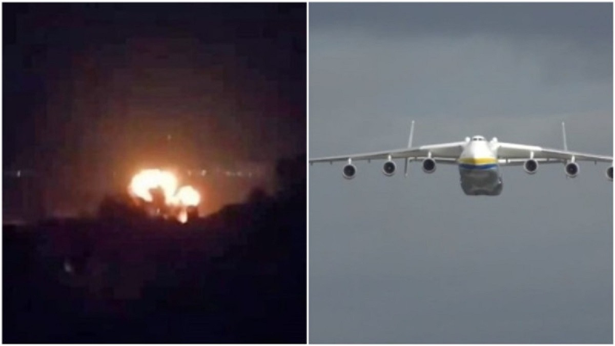 Украинский самолет с опасным грузом разбился на севере Греции 