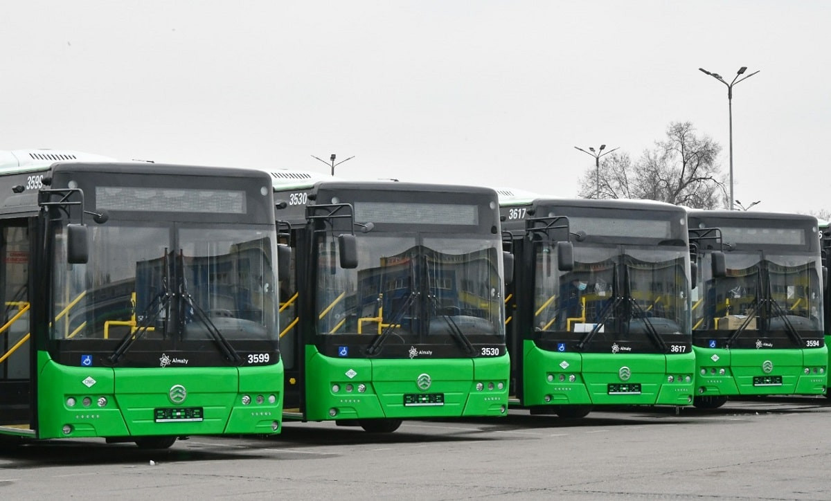 Три новых автобусных маршрута будут запущены в Алматы