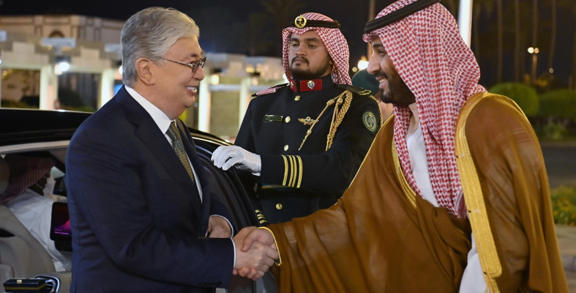 Президент Казахстана и Наследный принц Саудовской Аравии провели переговоры