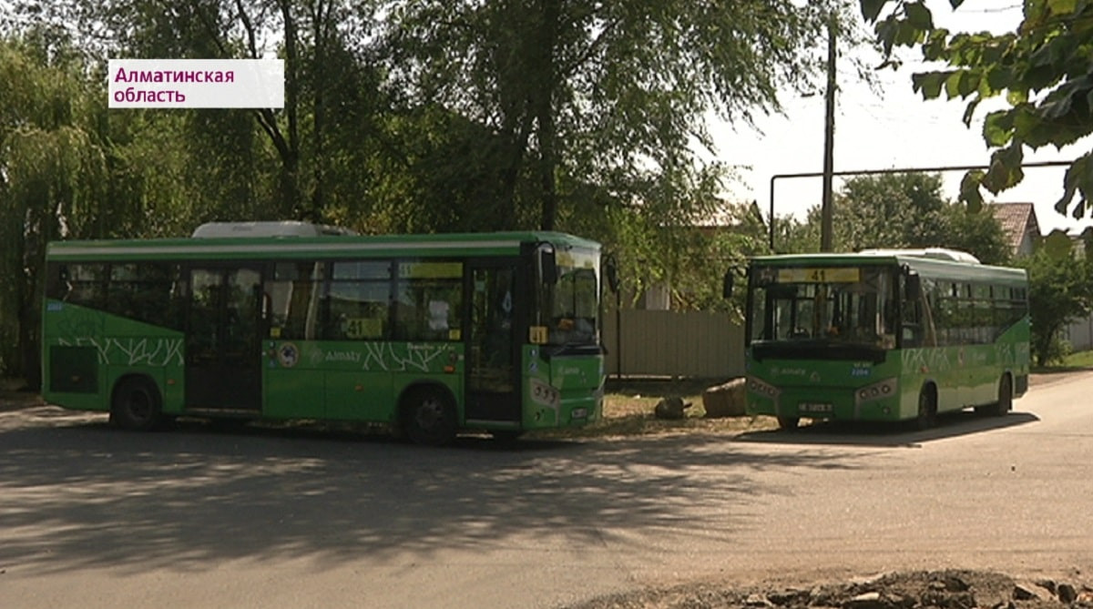 Алматыдағы  №41 автобустың маршруты облысқа ұзартылды
