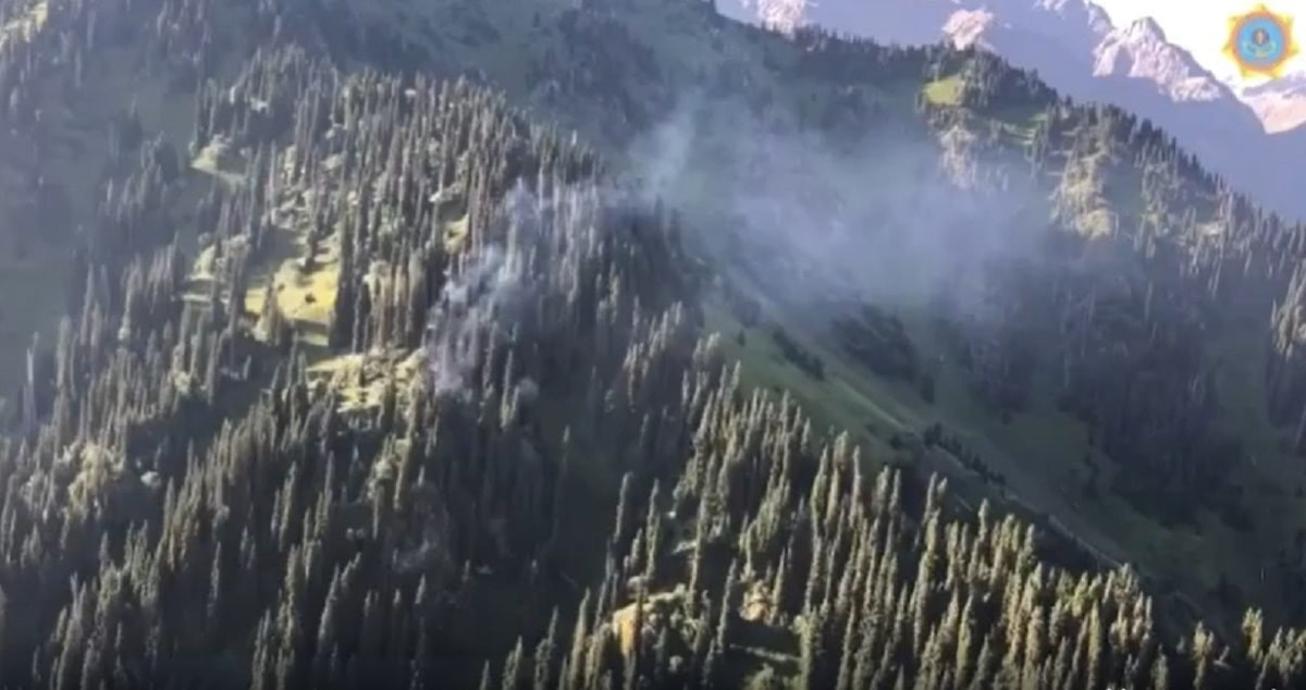 Пожар в горах Алматы потушен: обнаружено несколько очагов возгорания