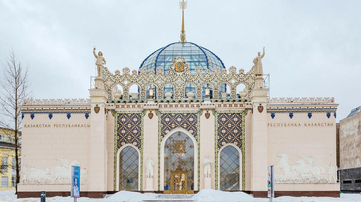 Казахстанский павильон ВДНХ признан лучшим реставрационным проектом Москвы