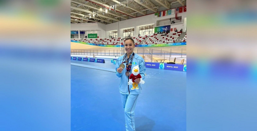 Блестящий результат: казахстанская гимнастка завоевала три медали на играх Исламской солидарности