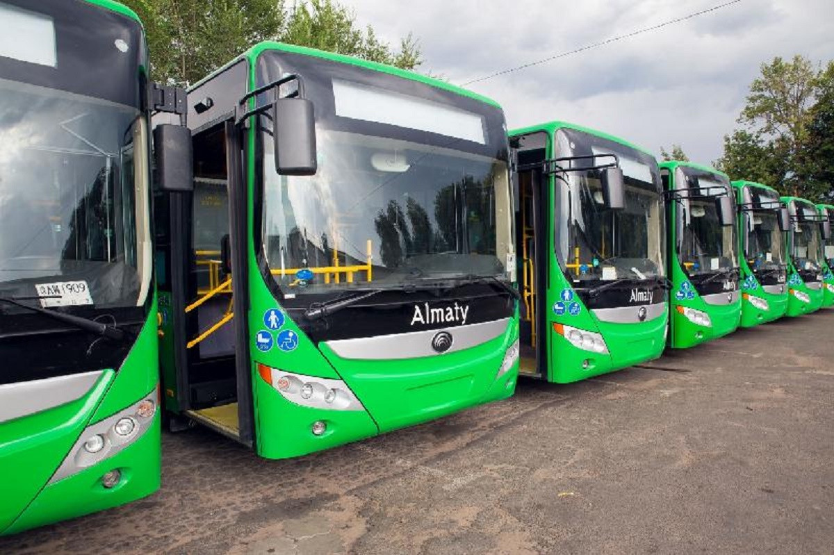 В Алматы изменят схемы движения трех автобусных маршрутов