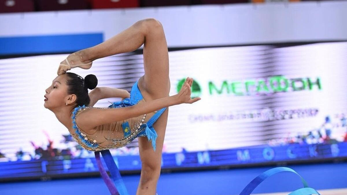 Казахстанская гимнастка завоевала 5 медалей на соревнованиях в Венгрии 
