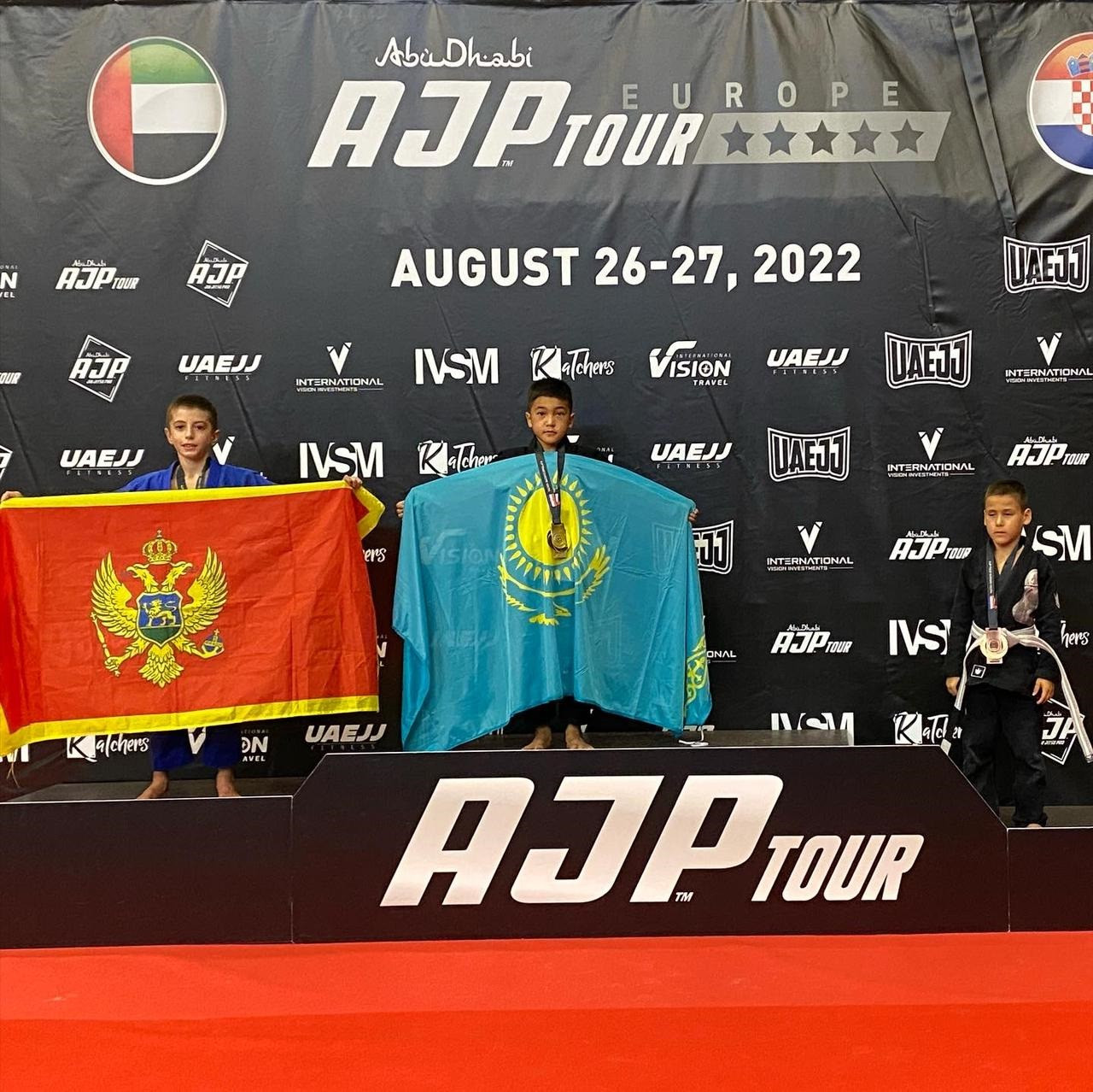 Казахстанцы заняли призовые места на чемпионате Европы по джиу-джитсу