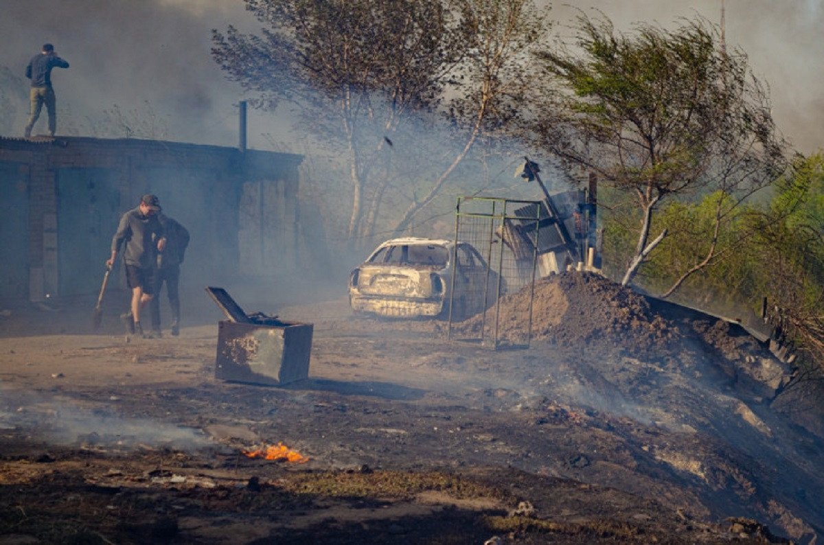 Пожар в Костанайской области - эвакуировано более 3 тыс. человек