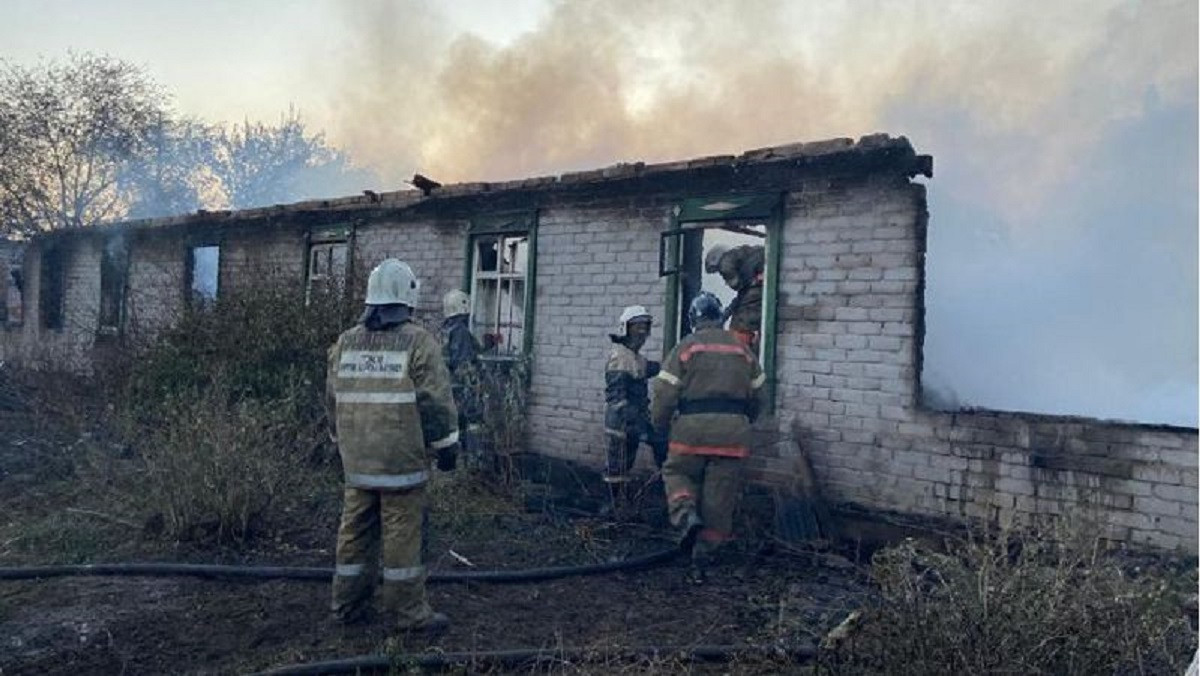 Пожары в Костанайской области: погиб пожилой инвалид