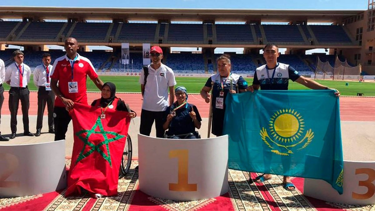 Хороший результат: казахстанские параатлеты завоевали 7 медалей на Гран-при в Марокко