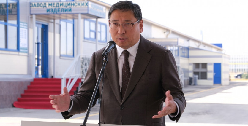 Ерболат Досаев дал старт работе  двух новых предприятий в индустриальной зоне Алматы