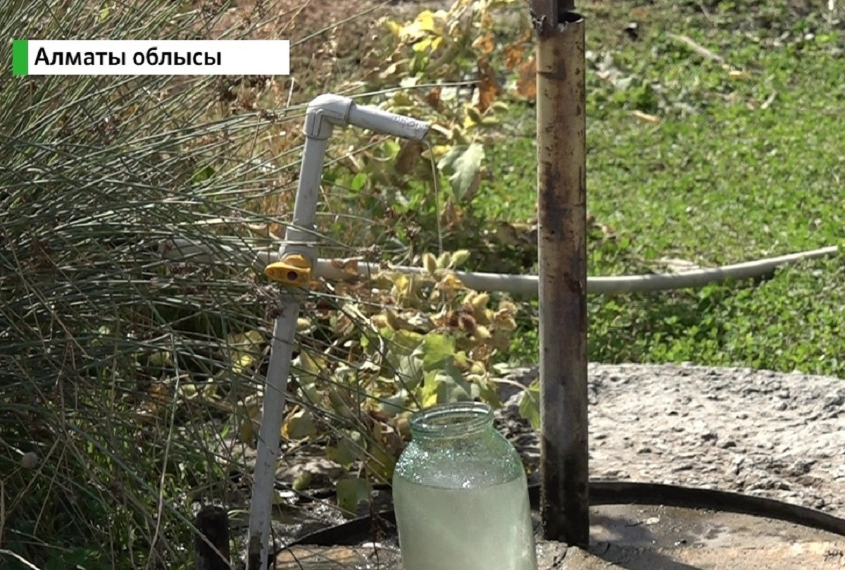 Өркениеттен шет қалдық: Алматы облысының тұрғындары ауыз суға зәру