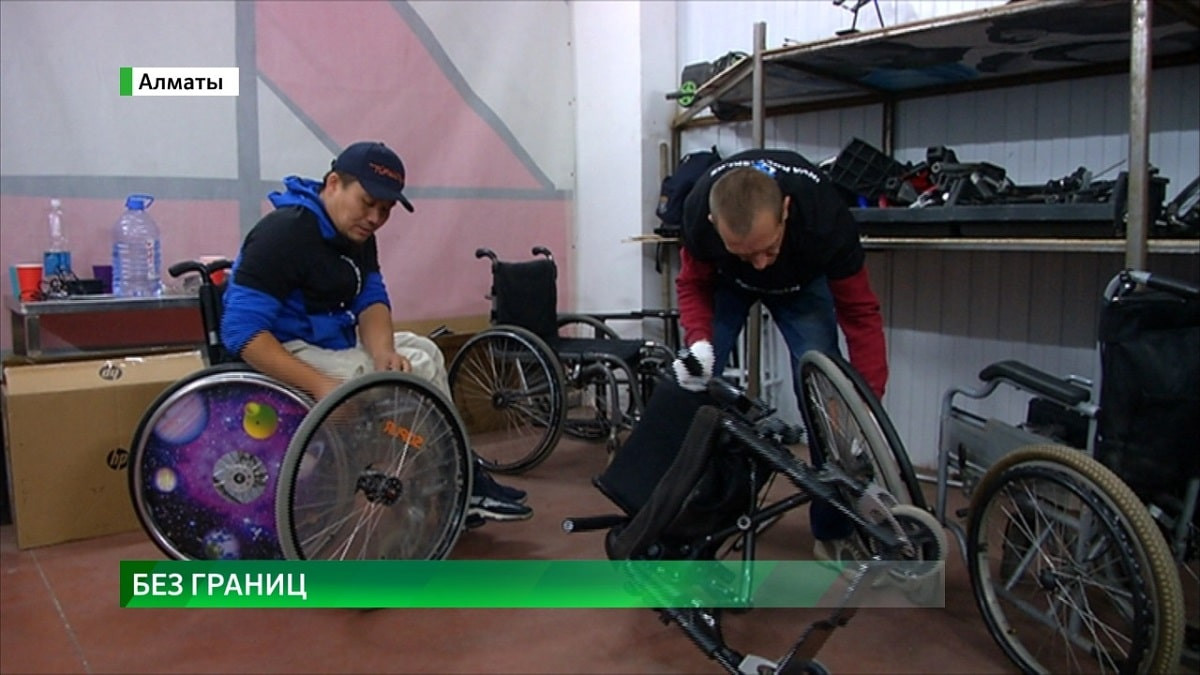 Впервые в Алматы открыли спеццентр по техобслуживанию инвалидных колясок