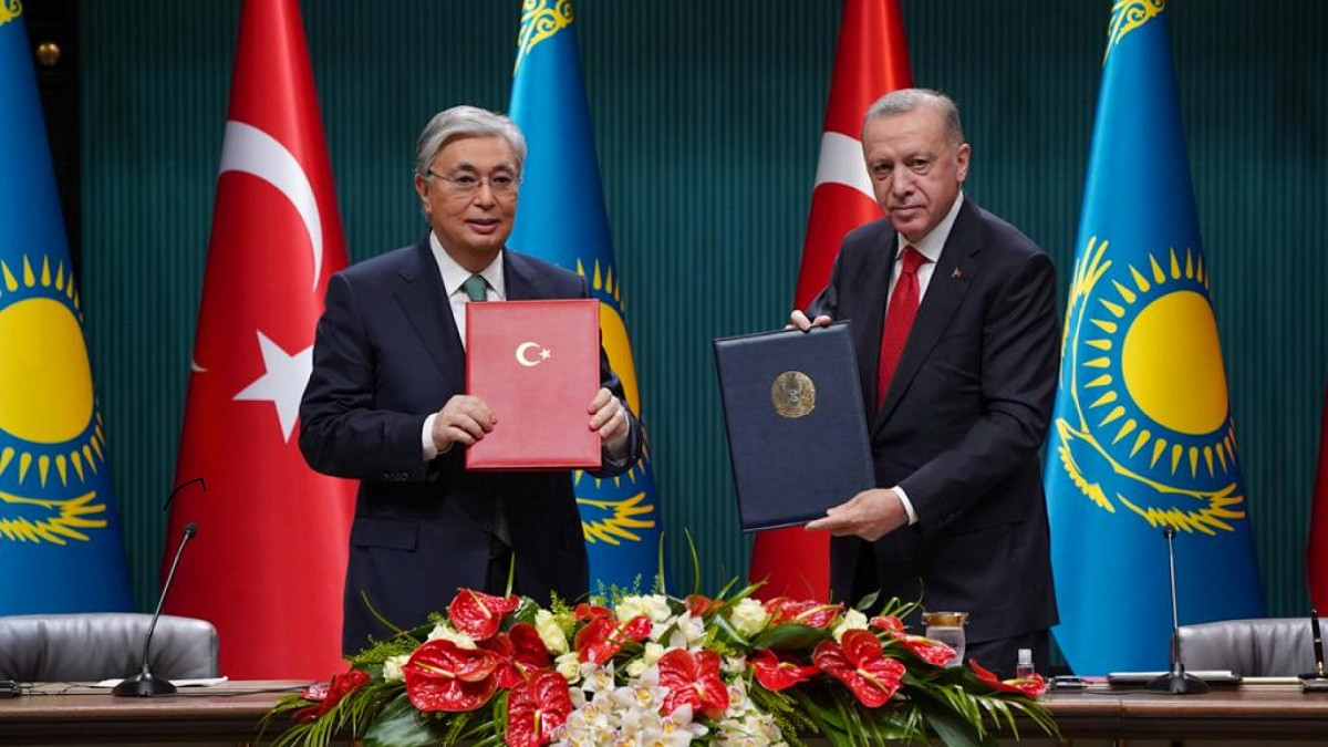 Касым-Жомарт Токаев поздравил Реджепа Тайипа Эрдогана с Днем Турецкой Республики