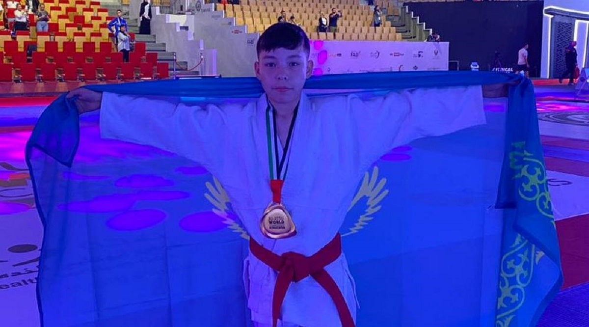 Казахстанский подросток стал чемпионом мира по джиу-джитсу
