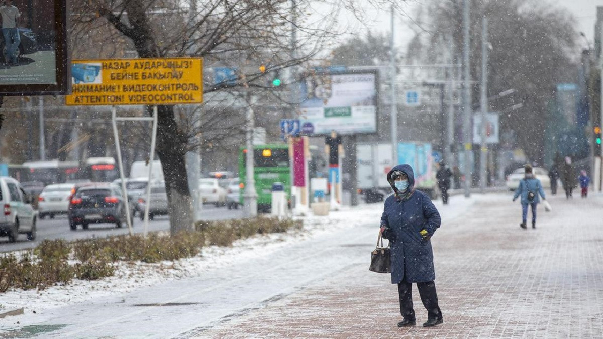 Туман, гололед и метель ожидаются в Казахстане