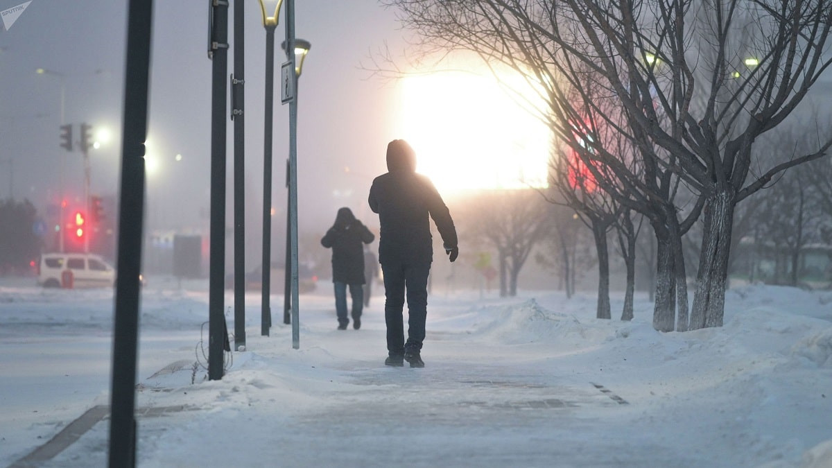 Туман и 40-градусные морозы: в ряде регионов объявлено штормовое предупреждение