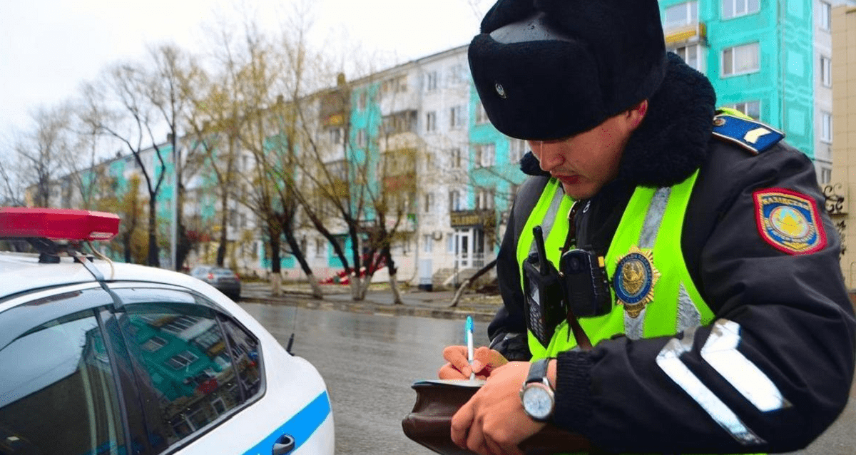 Главные штрафы зимы на дорогах Казахстана