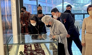 Экспонаты алматинских музеев представлены на выставке в Южной Корее